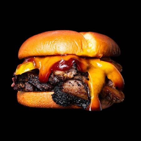 Brisket Melt Burger